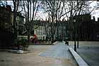Le jardin de ville en hiver